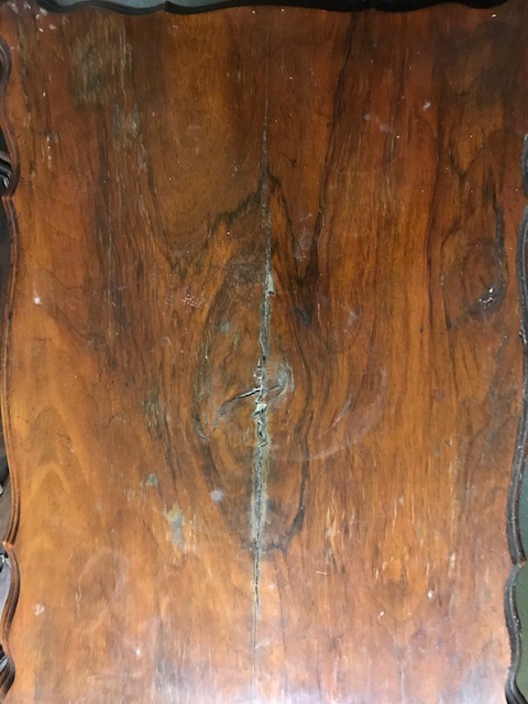 A French walnut work table - Image 3 of 3