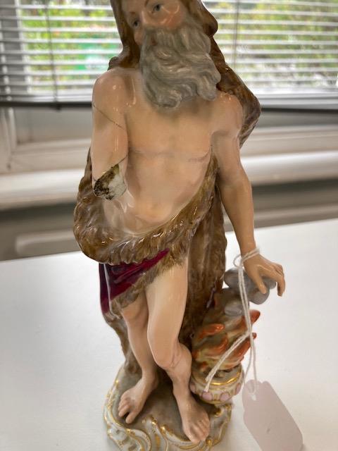 Two Meissen figures and two other monkey band figures - Image 2 of 10