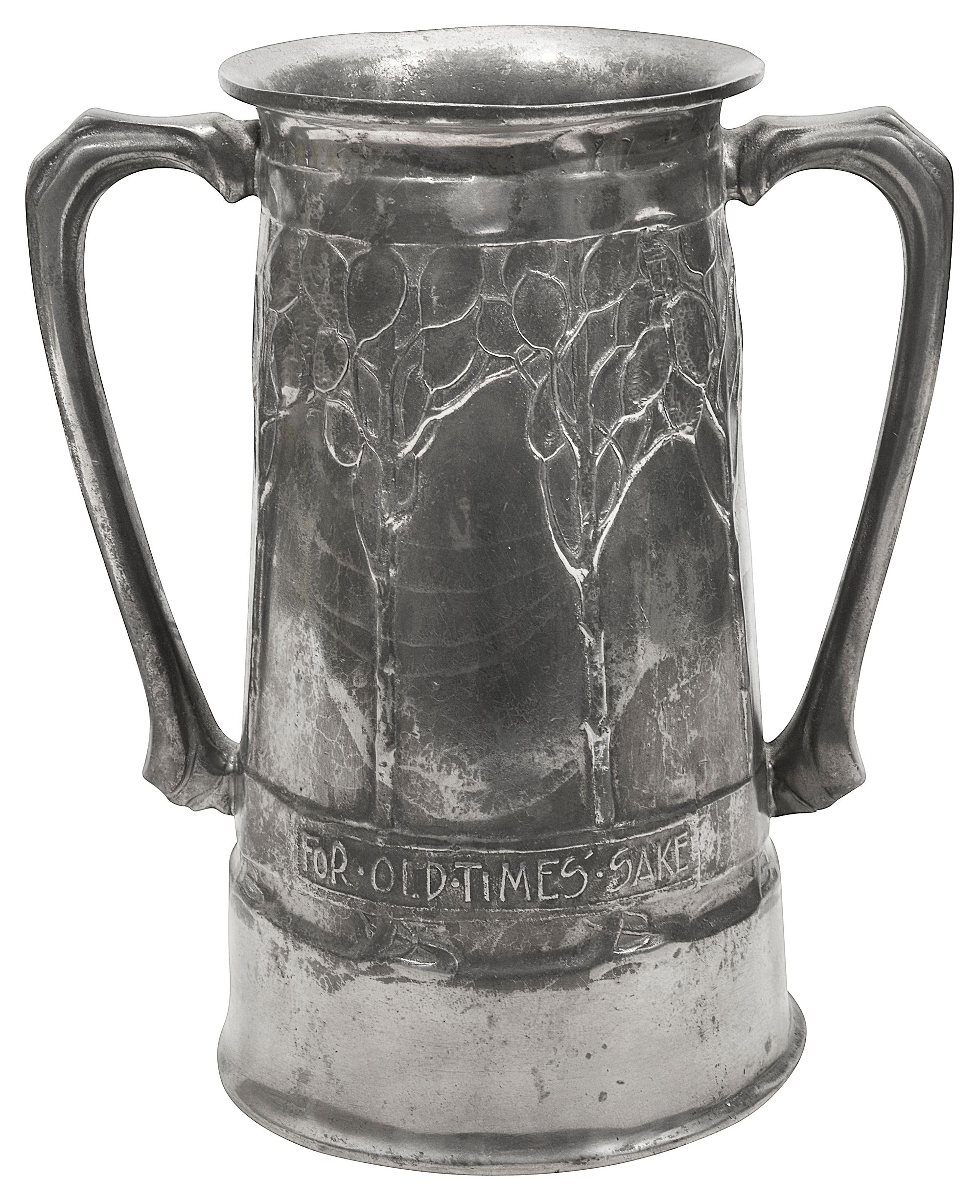 David Veasey for Liberty & Co., a Tudric pewter vase, model 010