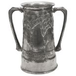 David Veasey for Liberty & Co., a Tudric pewter vase, model 010