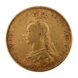 A Jubilee 1889 Victoria gold sovereign