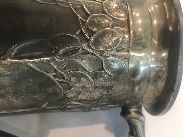 David Veasey for Liberty & Co., a Tudric pewter vase, model 010 - Image 2 of 3