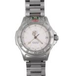 A Tag Heuer stainless steel automatic bracelet wrist watch