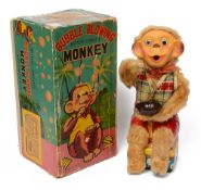 A 1950s bubble blowing monkey