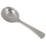 A George V Arts and Crafts silver caddy spoon