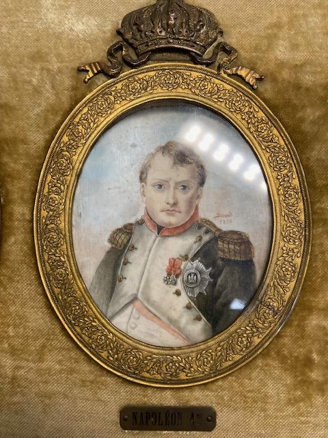 19th century French School. A set of six portrait miniatures - Image 2 of 5