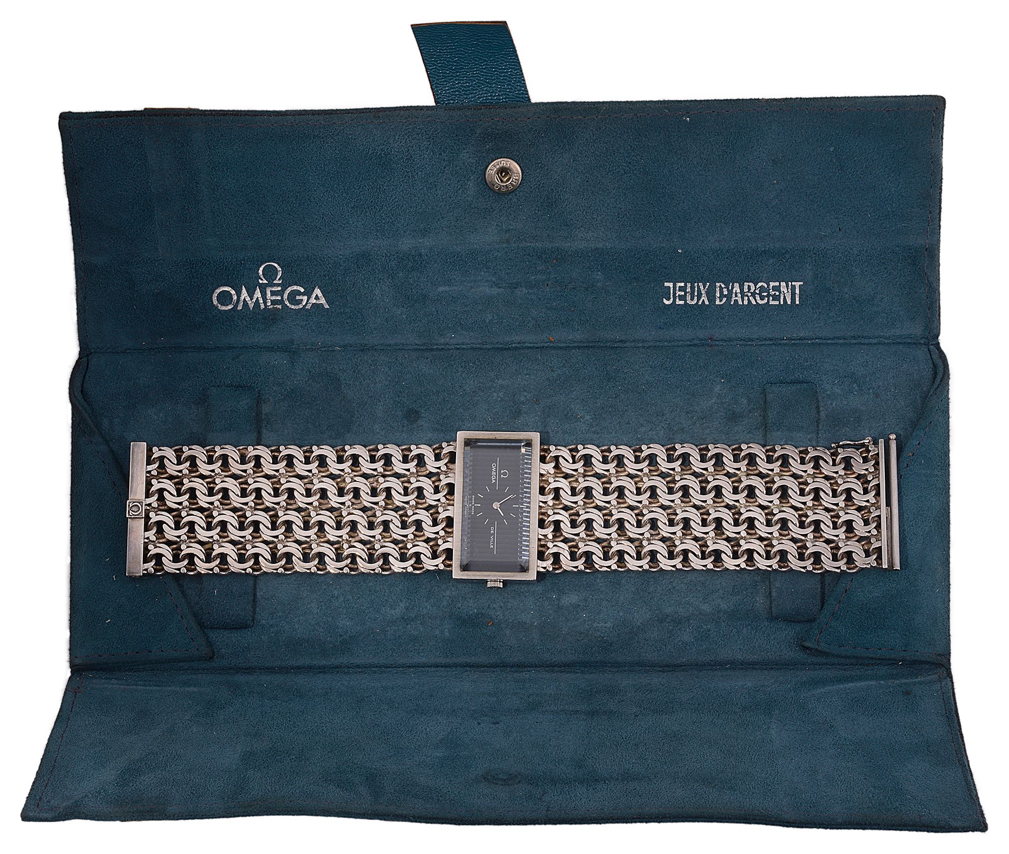 Omega De Ville Jeux D'Argent silver bracelet watch - Image 3 of 3