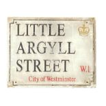 LITTLE ARGYLL STREET W1