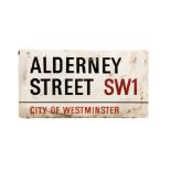 ALDERNEY STREET SW1