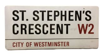 ST. STEPHEN'S CRESCENT W2