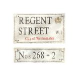 REGENT STREET W1 with No's (268-2)