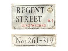 REGENT STREET W1 with No's (261-319)