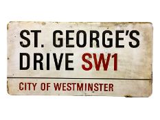 ST. GEORGE'S DRIVE SW1