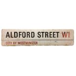 ALDFORD STREET W1