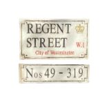 REGENT STREET W1 with No's (49-319)