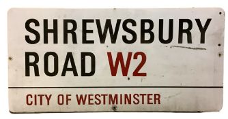 SHREWSBURY ROAD W2