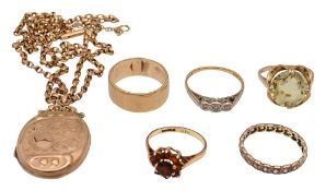A group of jewellery