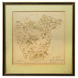 A map of the 'The Hundred of Bromley & Beckenham and ... Ruxley