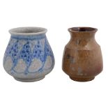 Pilkingtons Royal Lancastrian vase and Lancastrian pottery vase