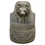 A Regency style small lead fountain