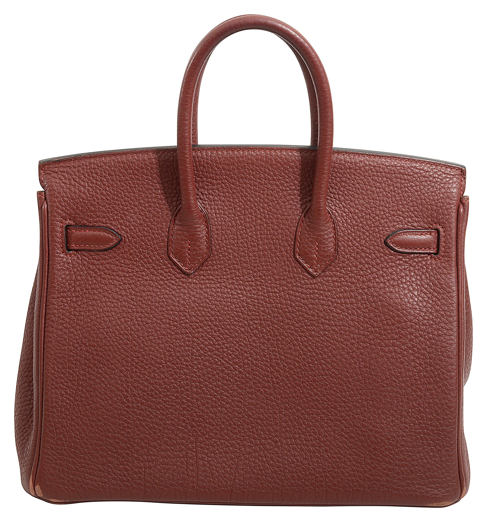 An Hermes Birkin 25 Rouge H togo leather - Image 2 of 5