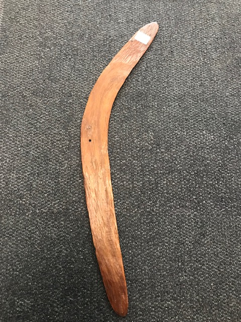 An Australian Aboriginal boomerang - Image 3 of 5