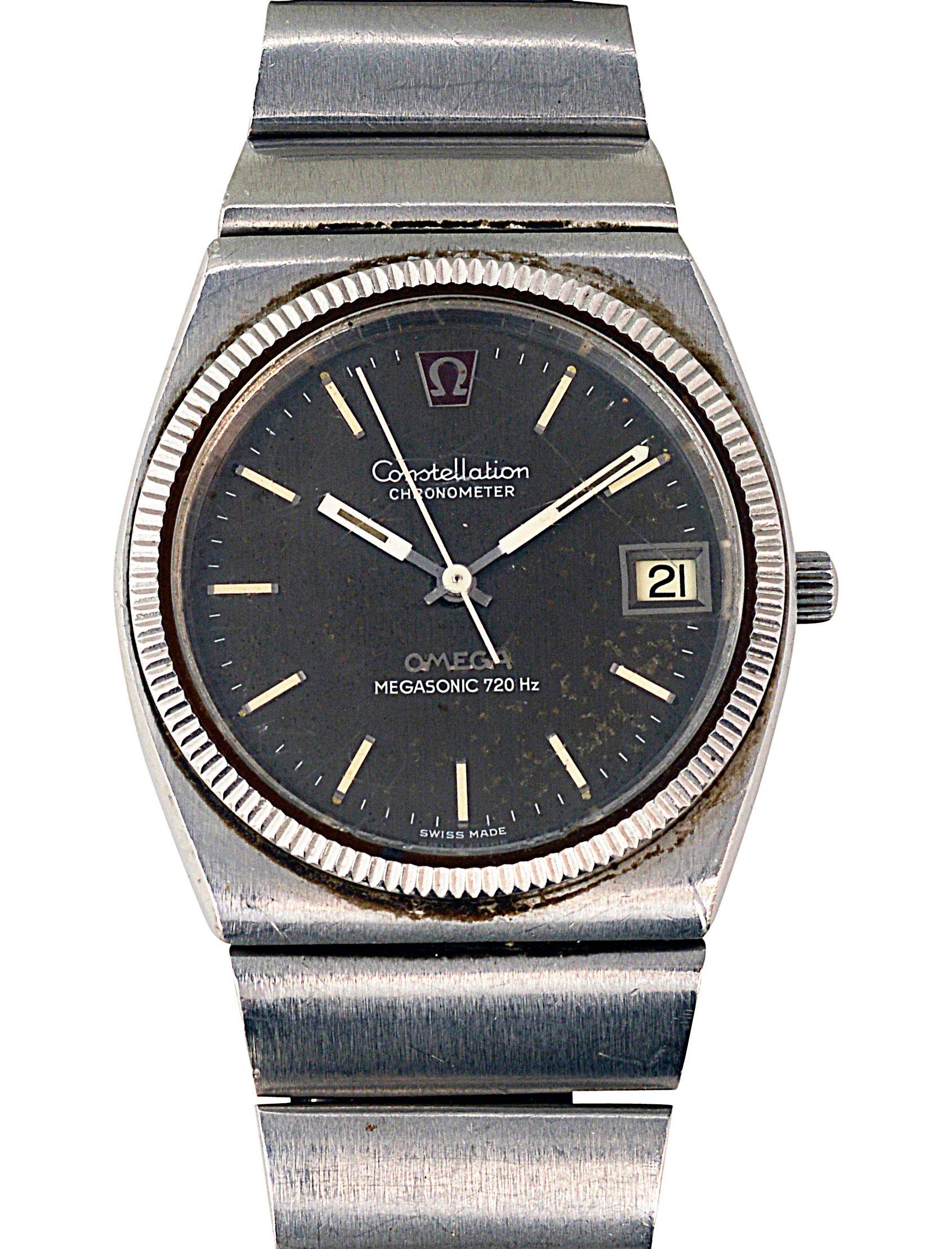 Omega Constellation Chronometer Megasonic stainless steel wristwatch - Image 2 of 2