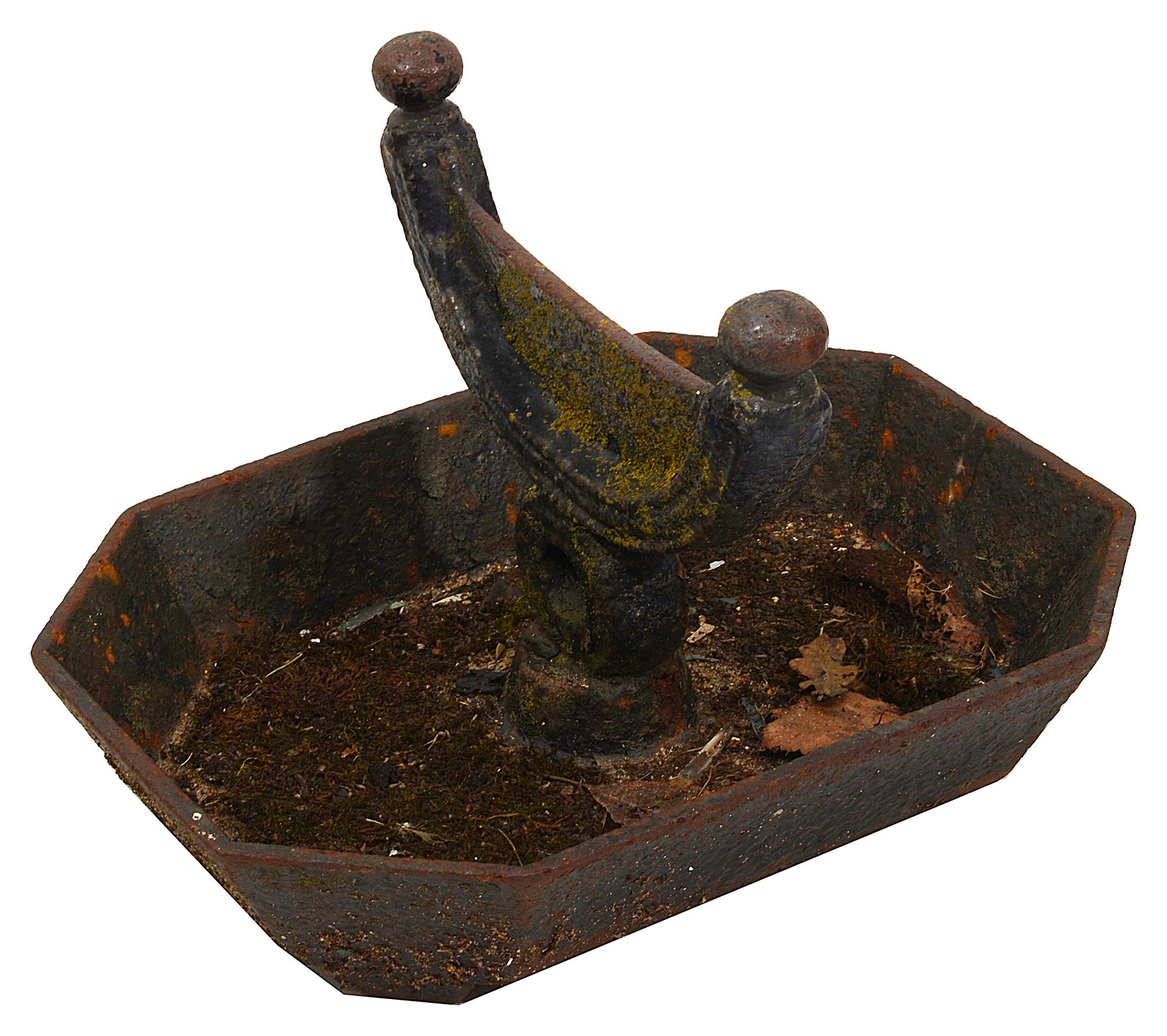 Victorian cast iron boot scrape