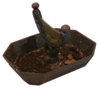 Victorian cast iron boot scrape