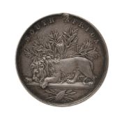 A South Africa (1880) Zulu War campaign medal adapted as a brooch
