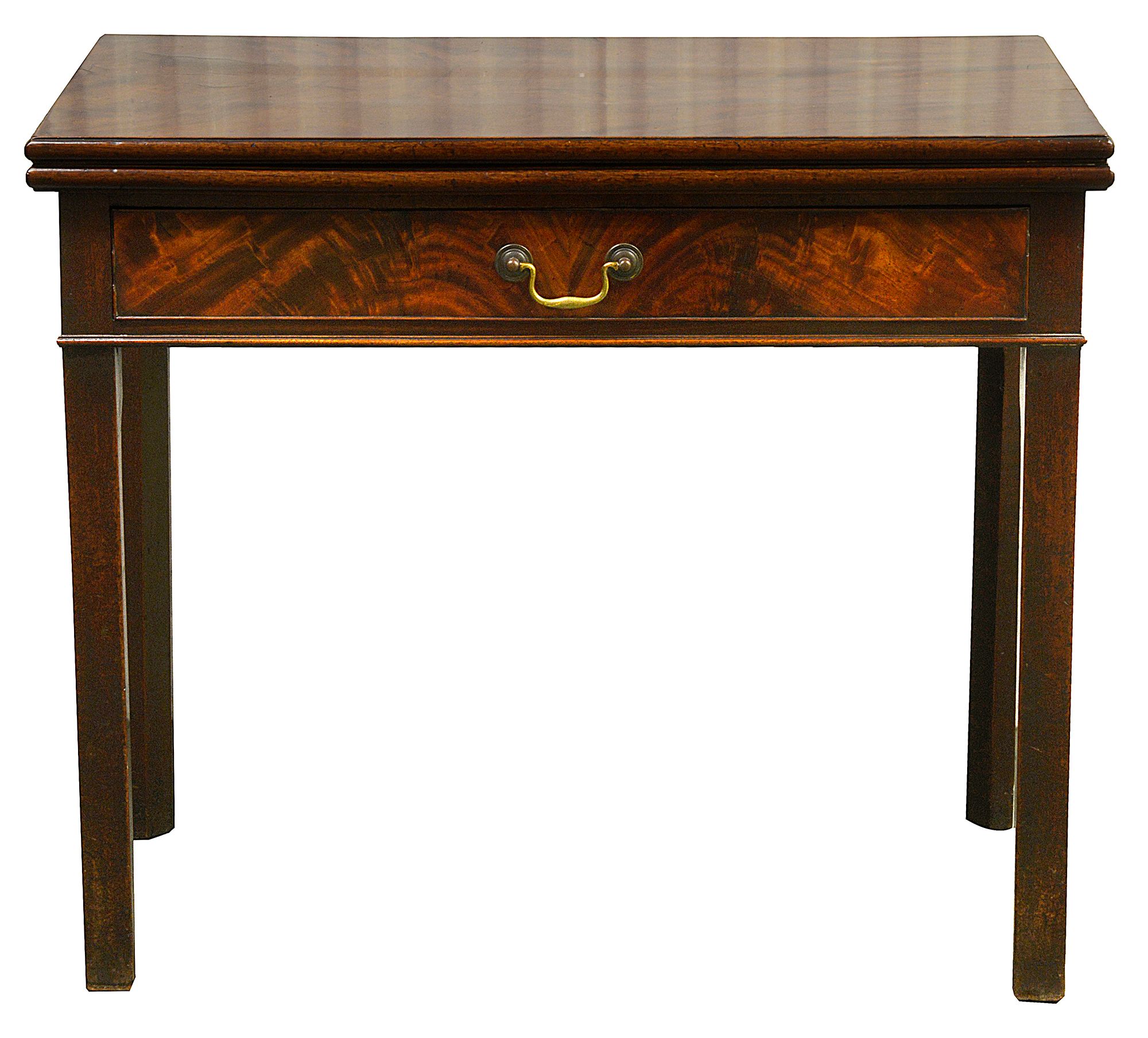 A George III mahogany tea table