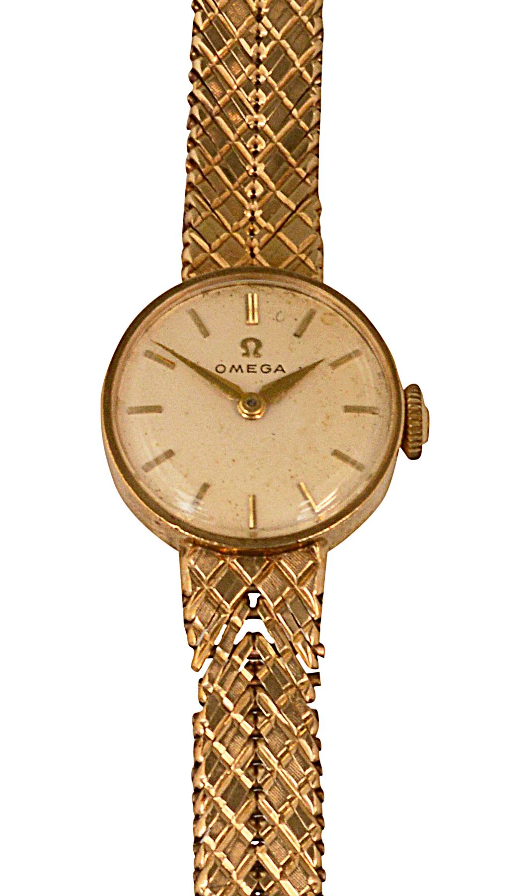 A 9ct gold lady's Omega wrist watch - Image 2 of 2