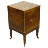 A George III mahogany cellaret