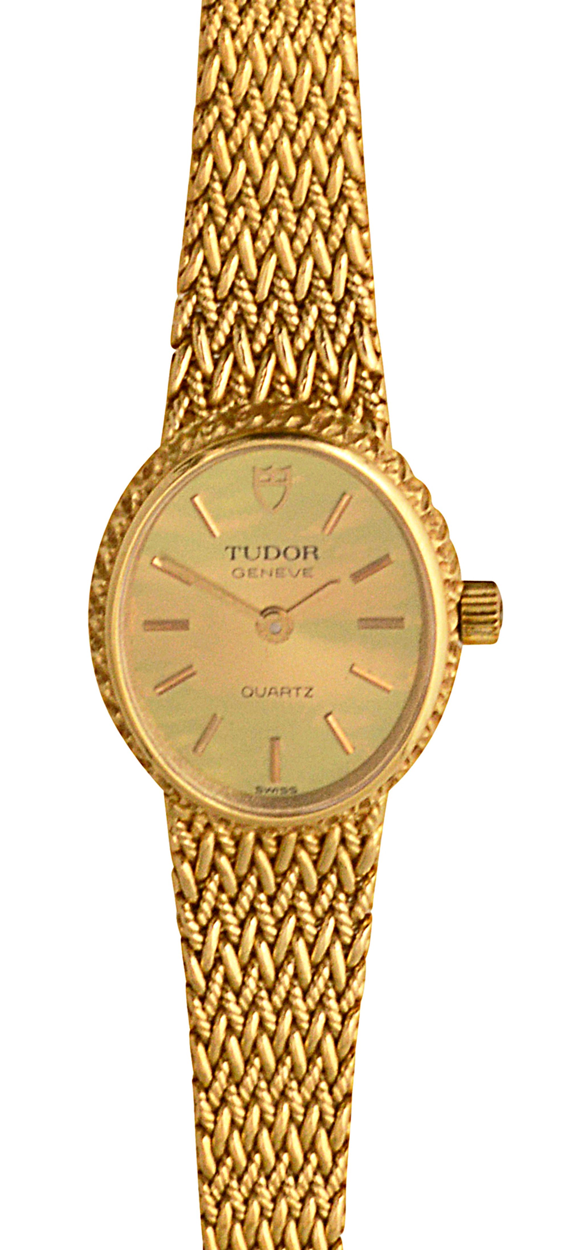 A lady's 18ct gold Tudor wristwatch - Image 2 of 2