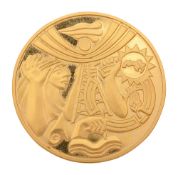 Iraq. gold medal, 1978, 10th Anniversary of the July Revolution