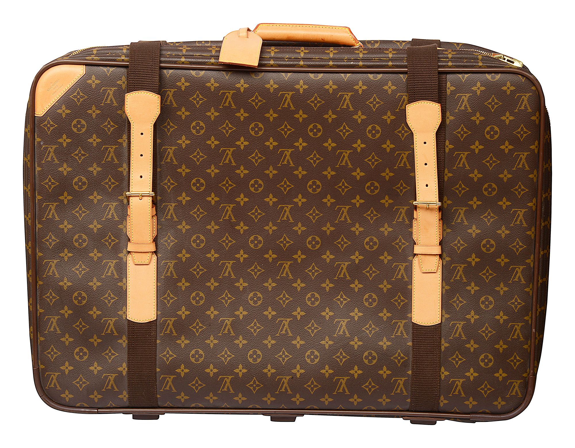 A Louis Vuitton 'Satellite 60' monogrammed suitcase