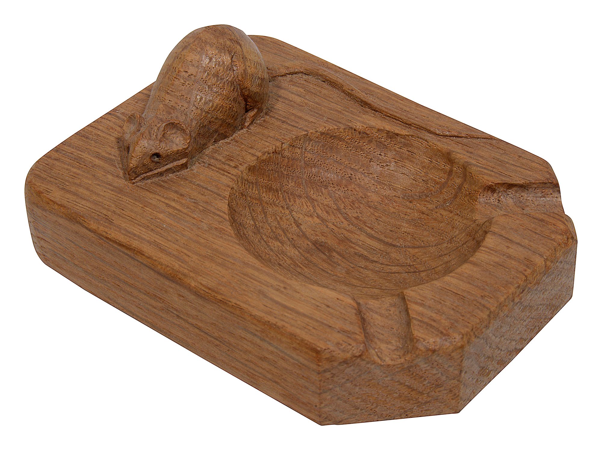 Robert "Mouseman" Thompson of Kilburn, an oak ashtray