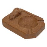 Robert "Mouseman" Thompson of Kilburn, an oak ashtray