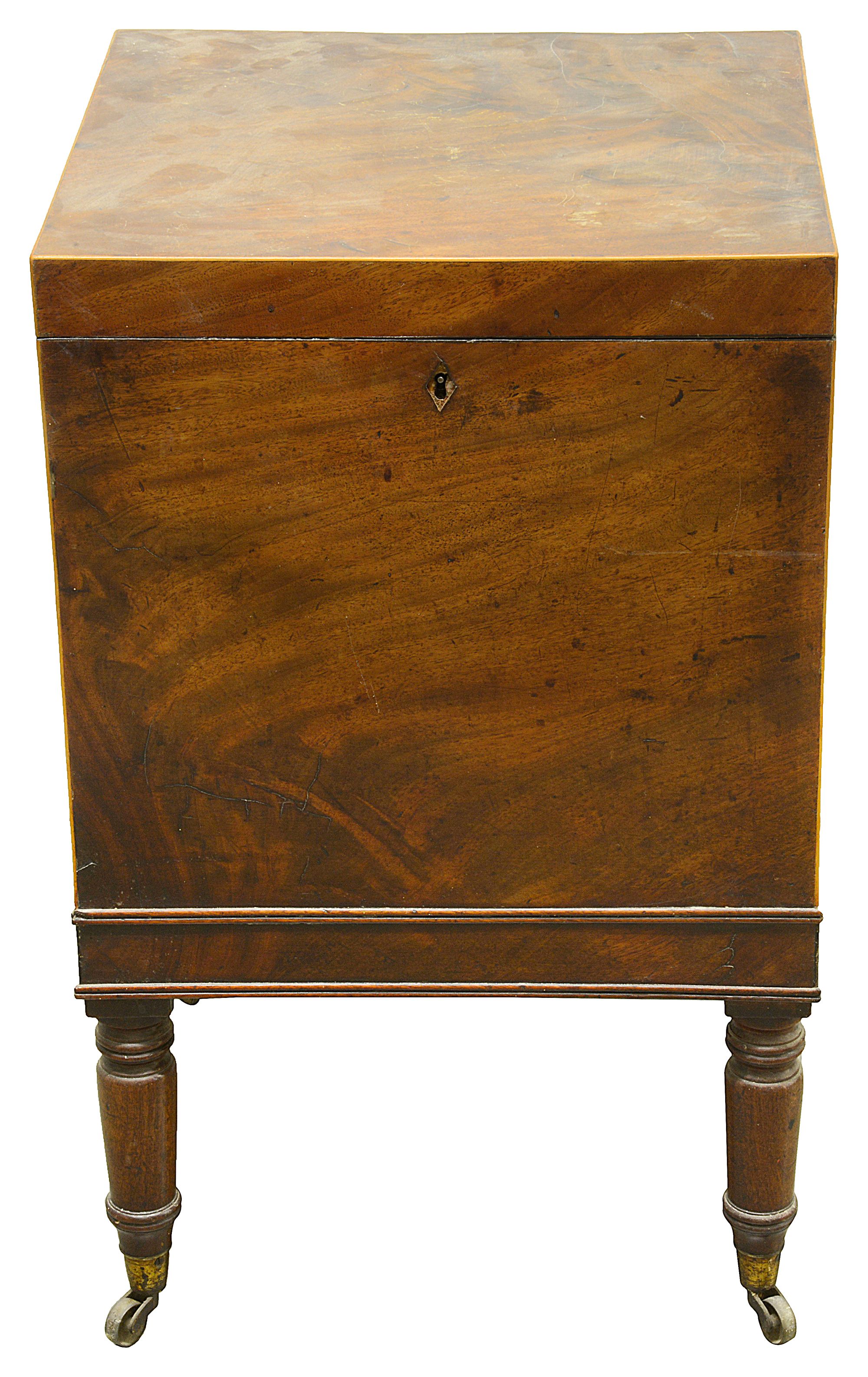 A George III mahogany cellaret - Image 2 of 3