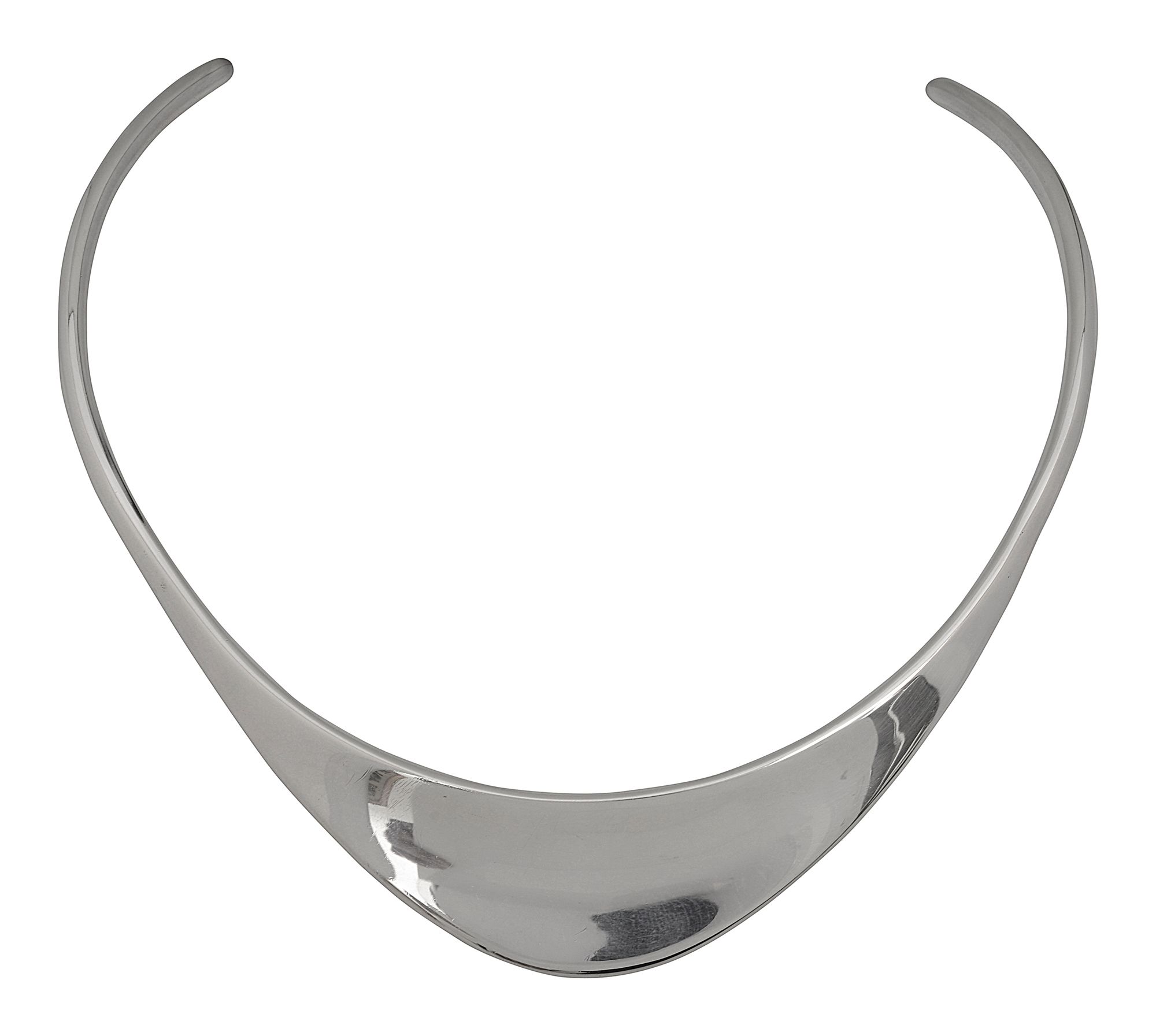 An Auran Kultaseppa Turku silver torque necklace