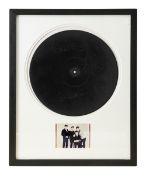 Beatles interest: A black vinyl 12-inch disc
