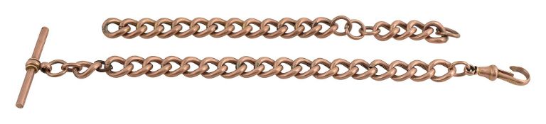 A 9ct gold curblink chain