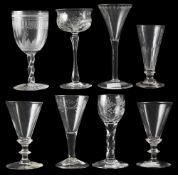 19th century and later drinking glasses