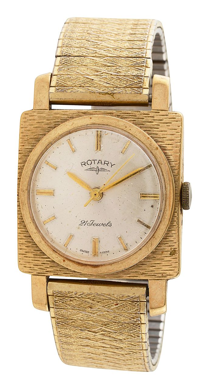 A vintage 9ct gold Rotary manual wind wristwatch