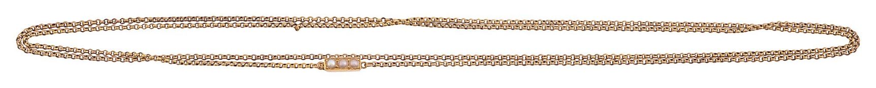 An Edwardian trace link chain