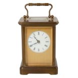 A Matthew Norman brass carriage clock