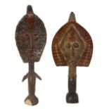 Two reliquary guardian figures or mbulu
