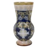 A Royal Doulton stoneware altar vase Louisa Wakely