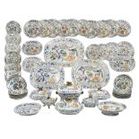 An early 19th century Davenport Stone China part dinner service c.1820