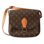 A Louis Vuitton Saint Cloud cross body monogram canvas bag